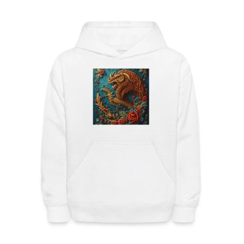 Fantasy souvenirs, regional Mexican designs - Kids' Hoodie