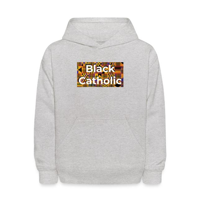 Kente Black Catholic Tee