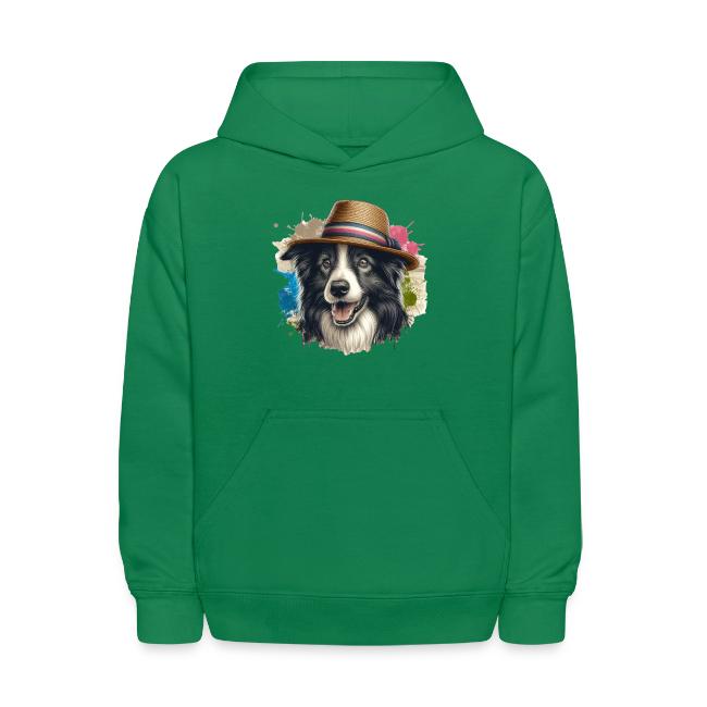 Border Collie Paint Splash Art