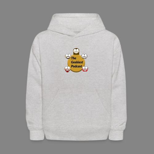 The Geekiest Podcast Logo - Kids' Hoodie