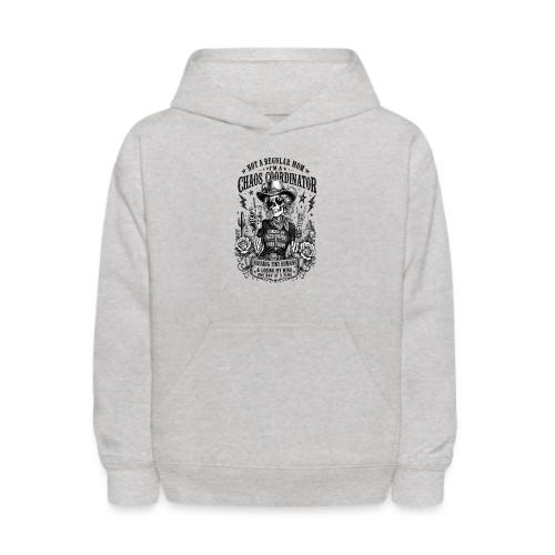 Chaos Coordinator Mom Skeleton Cowgirl - Kids' Hoodie