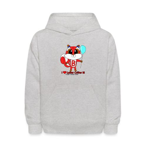 I Heart Letter Critter B - Kids' Hoodie