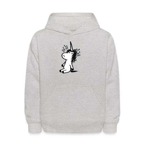 unicornio lloron - Kids' Hoodie