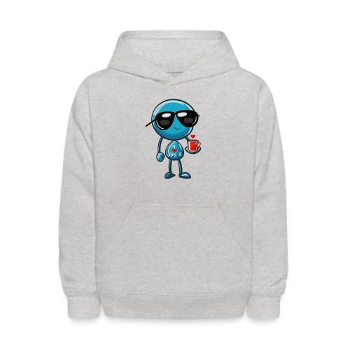 Smoon_I love Mrs S_Blue - Kids' Hoodie