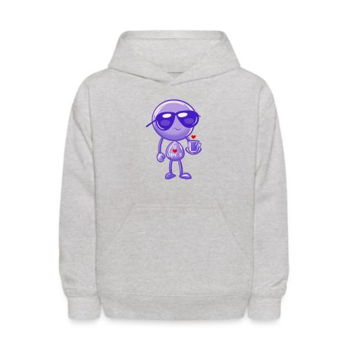 Smoon_I love Mrs S Purple - Kids' Hoodie