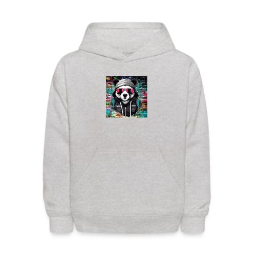 Stylish panda 2 - Kids' Hoodie