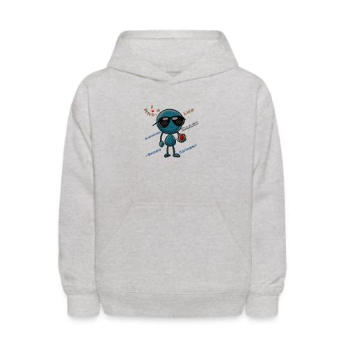 Smoon City 2_I heart Mrs S - Kids' Hoodie
