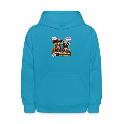 Freedom Squirrel and Raccoon - Kids' Hoodie