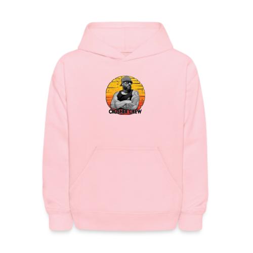Crusher Crew Carl Crusher Sunset Circle - Kids' Hoodie