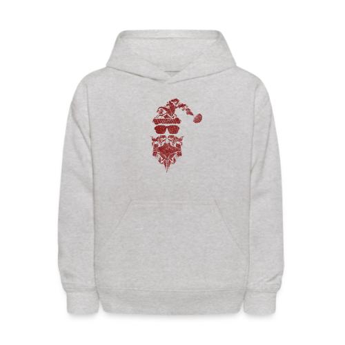Red Coastal Inspired Santa Claus - Kids' Hoodie