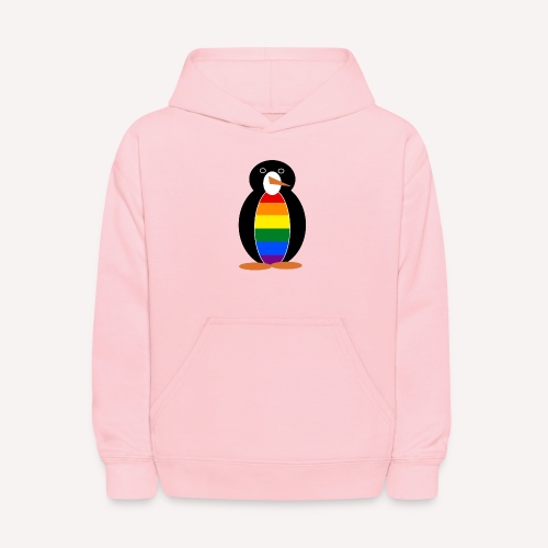 Gay Pride Penguin - Kids' Hoodie