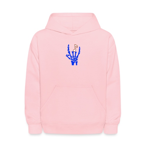 Rock on hand sign the devil's horns White - Kids' Hoodie