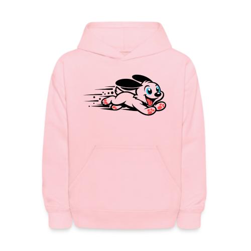 Speedy Pup Sprint on the Run - Kids' Hoodie