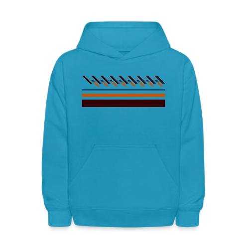 Cute, colorful striped designs for the seasons - Kids' Hoodie