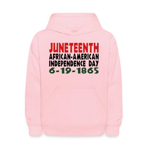 Junteenth Independence Day - Kids' Hoodie