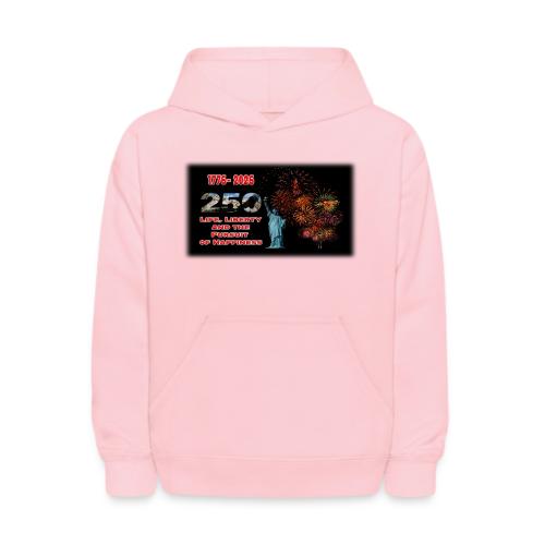 1776 - 2026 - 250 Years USA | Fireworks - Kids' Hoodie