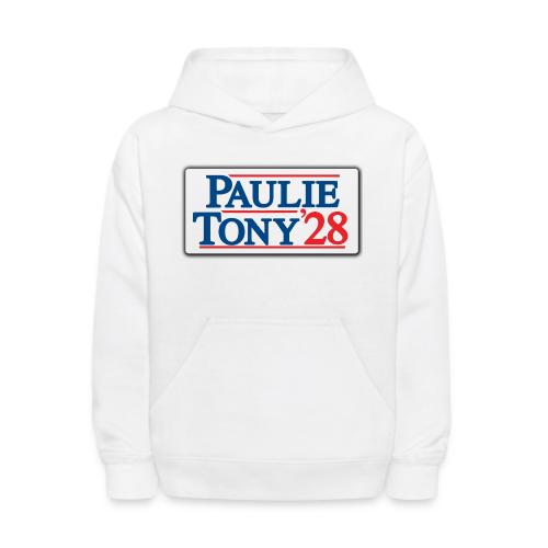 Paulie and Tony for Co-President 2028 - Kids' Hoodie
