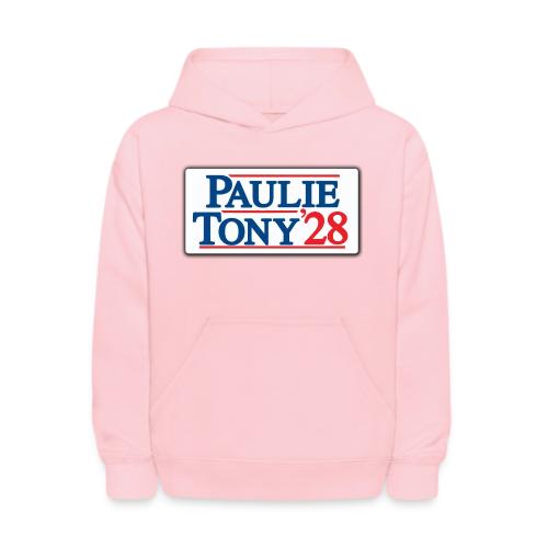 Paulie and Tony for Co-President 2028 - Kids' Hoodie