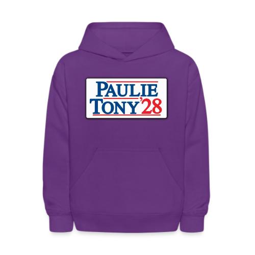 Paulie and Tony for Co-President 2028 - Kids' Hoodie