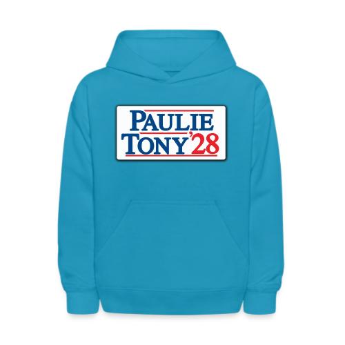 Paulie and Tony for Co-President 2028 - Kids' Hoodie
