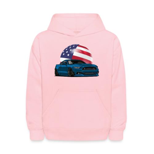 MUSTANG GT ECOBOOST GT500 GT350 TURBO S550 COYOTE - Kids' Hoodie