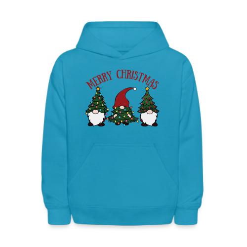 Merry Christmas gnomes - Kids' Hoodie