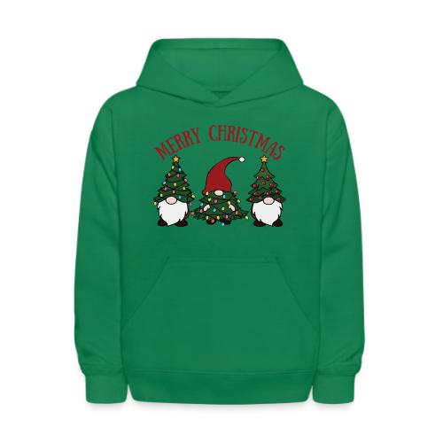 Merry Christmas gnomes - Kids' Hoodie
