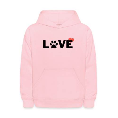 Paw Print Love - Kids' Hoodie