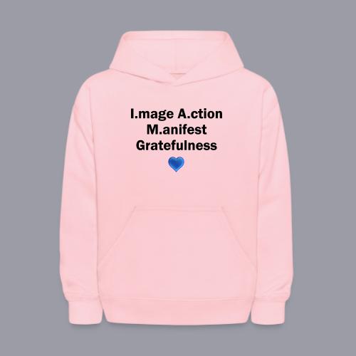 I.mage A.ction M.anifest - Black #1 - Kids' Hoodie
