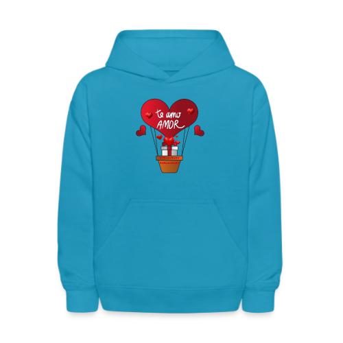 Fashion Valentine's Day Hearts, Gifts February 14 - Kids' Hoodie