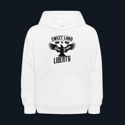 Sweet land of USA Pride Liberty - Kids' Hoodie