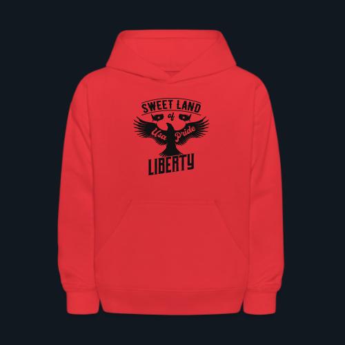 Sweet land of USA Pride Liberty - Kids' Hoodie
