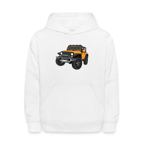 Wrangler 4x4 Yellow - Kids' Hoodie