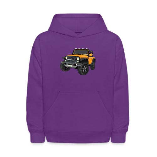 Wrangler 4x4 Yellow - Kids' Hoodie