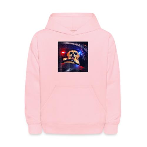 Funny Police Golden Retriever Meme Tee - Kids' Hoodie