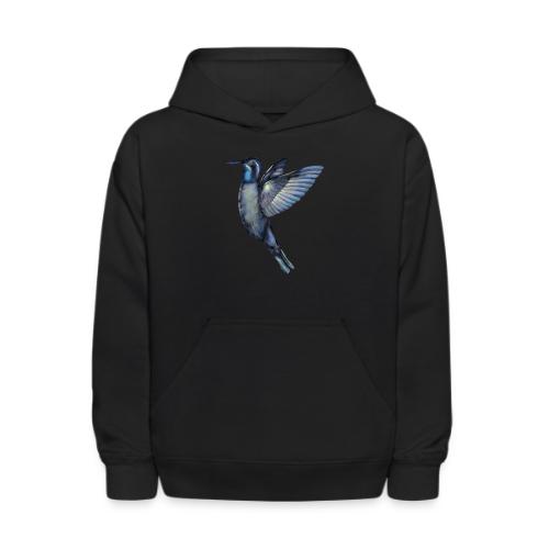 Hummingbird in flight - Kids' Hoodie