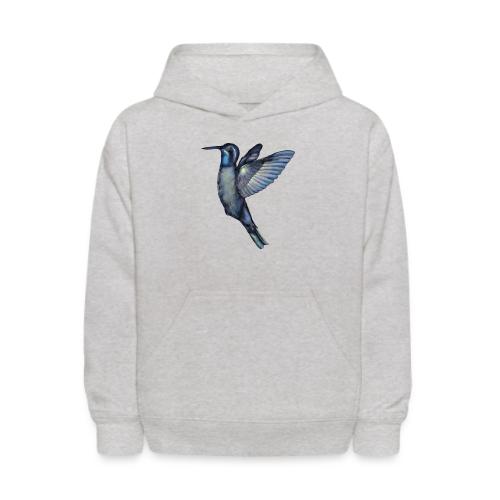 Hummingbird in flight - Kids' Hoodie
