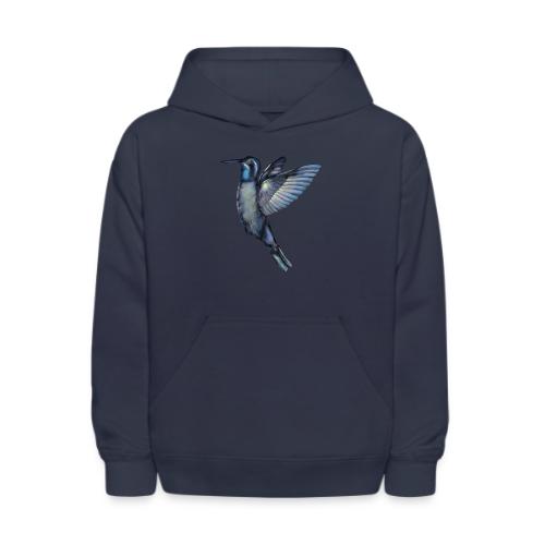 Hummingbird in flight - Kids' Hoodie