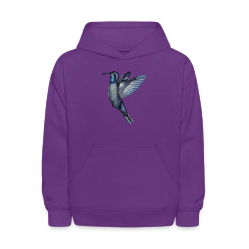 Hummingbird in flight - Kids' Hoodie