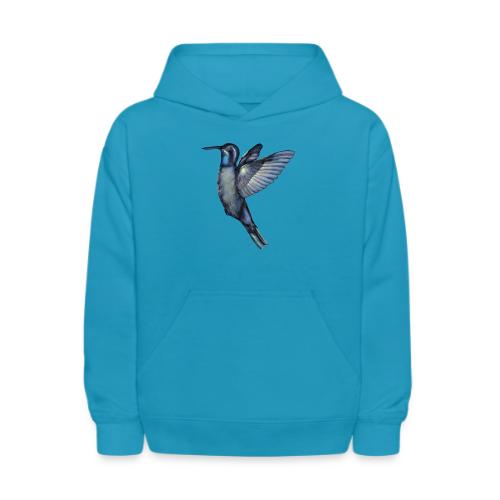 Hummingbird in flight - Kids' Hoodie