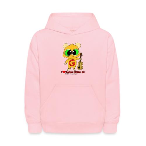 I Heart Letter Critter G - Kids' Hoodie