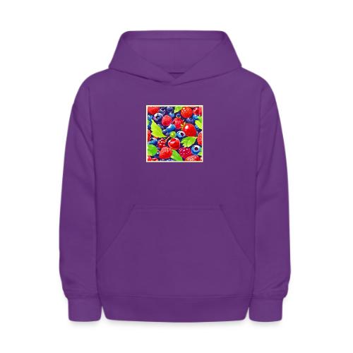 Summer Berry Medley - Kids' Hoodie
