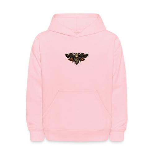 Cthulhu Moth Skull - Kids' Hoodie