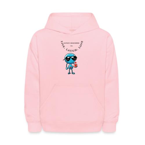 Always Remember to live laugh love - Kids' Hoodie
