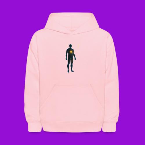 Glowing Chest Personl - Kids' Hoodie