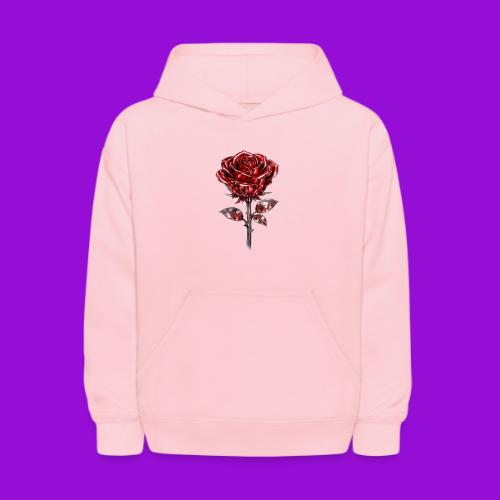 2 Set - Silver and Gold Roses - Kids' Hoodie