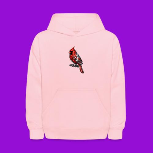 Silver Cardinal - Kids' Hoodie