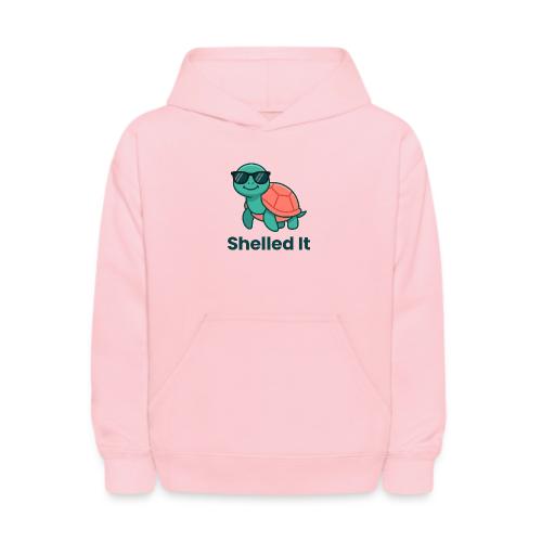 Funny Turtle Sunglasses Shelled It Cute Gift - Kids' Hoodie