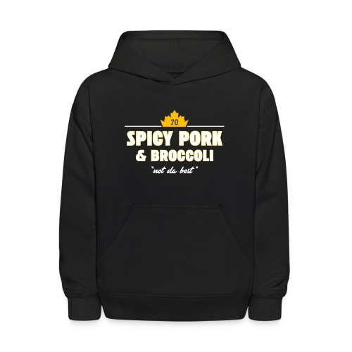Spicy Pork & Broccoli - Kids' Hoodie