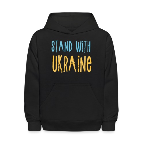 Stand With Ukraine - Kids' Hoodie